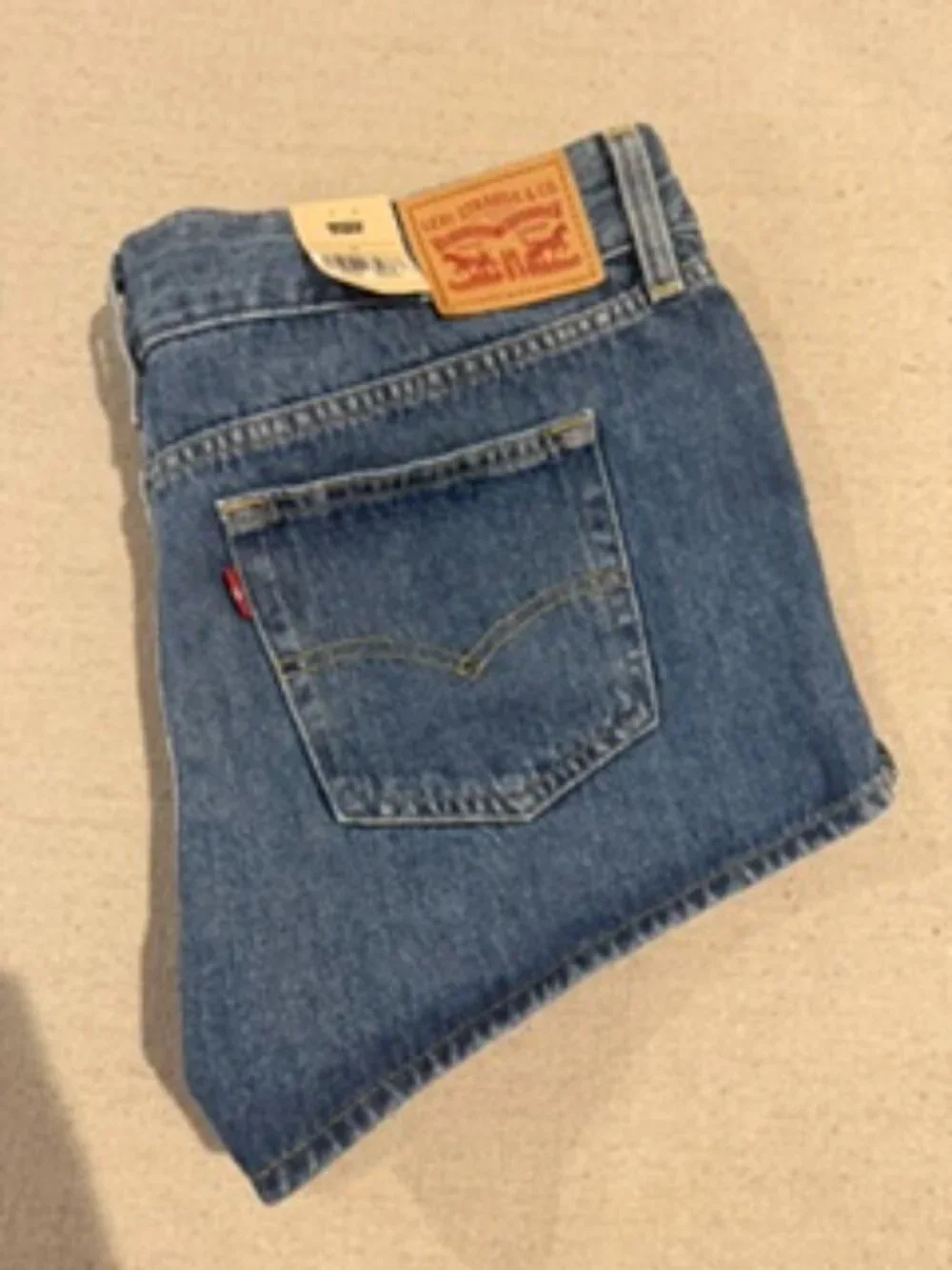Levi's Low Rise Denim Shorts